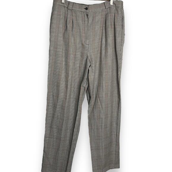 Sag Harbor Dress Pants Women's 12 Multicolor Retro Academia Preppy Modest Grunge - Picture 1 of 10